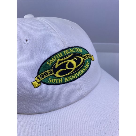 John Deere Accessories Smith Tractor 5th K Products Hat Cap White